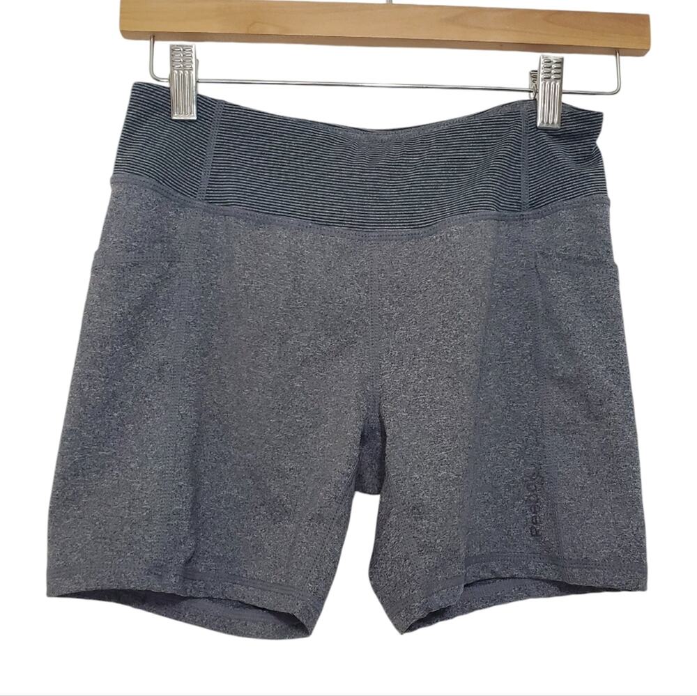Reebok | Stretch Biking Fitness Workout Shorts with Pockets